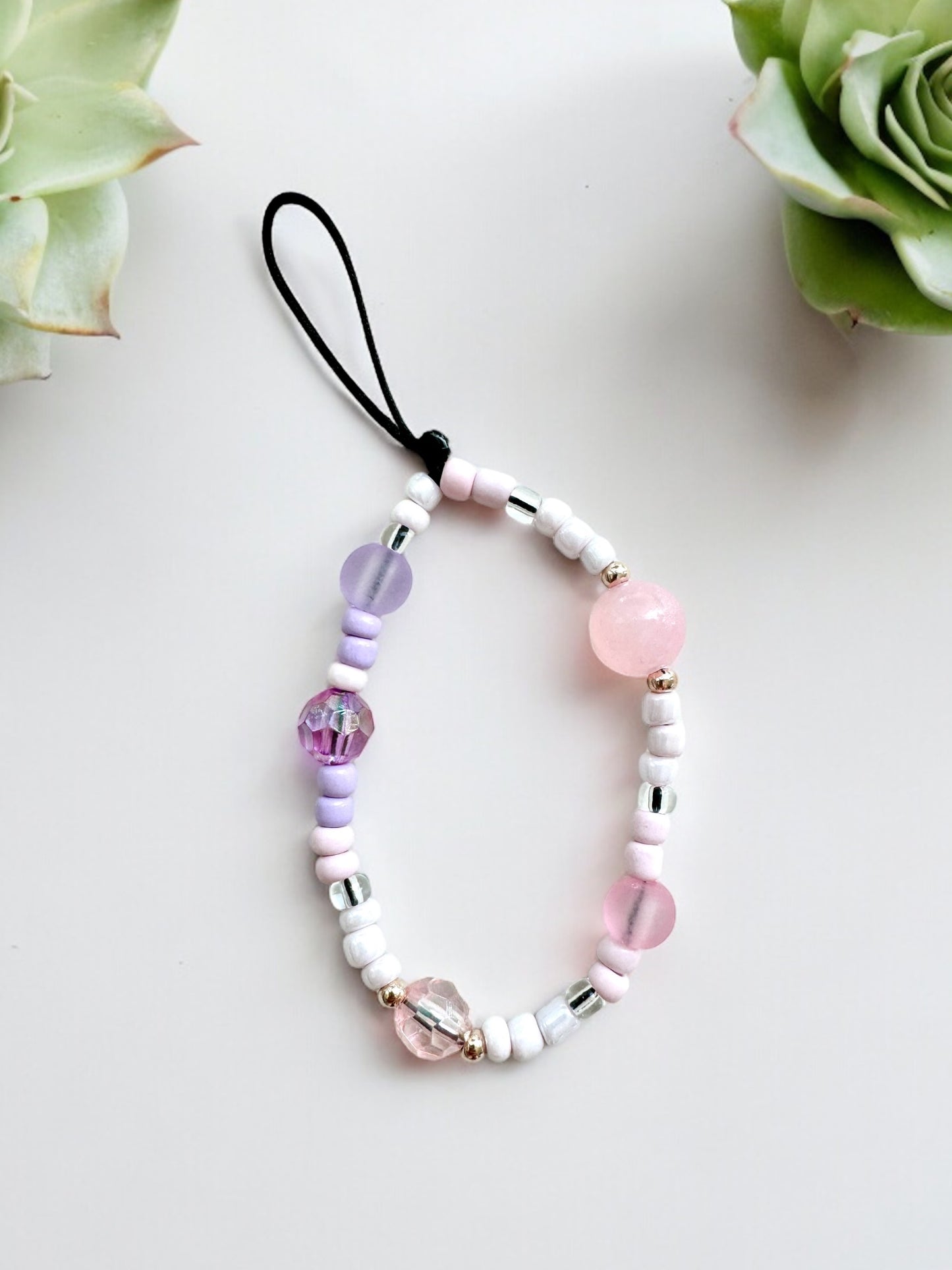 Lavender Bubble Gum Inspired Baby Color Phone Charm