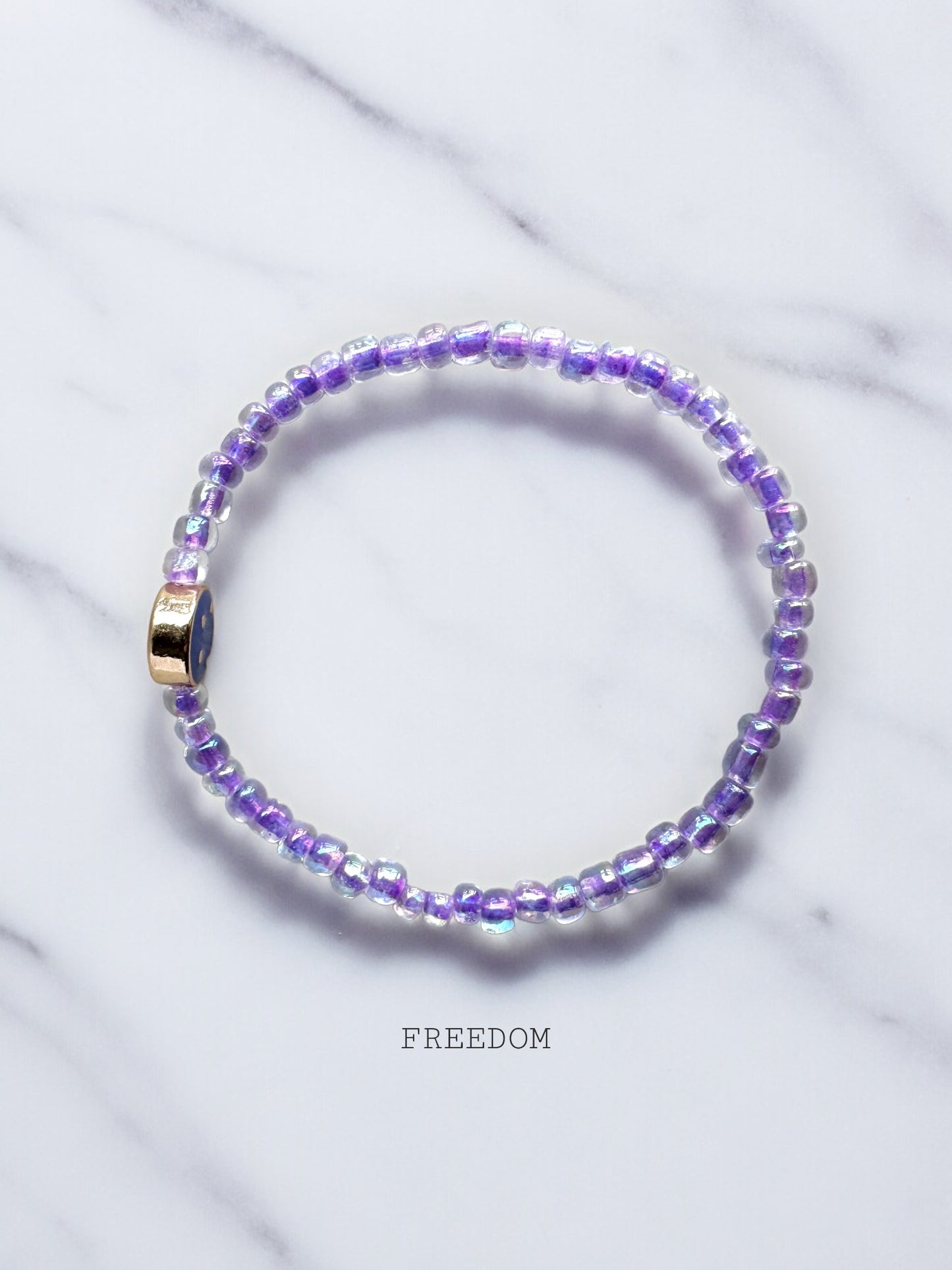 Series Smile Lavender Purple Bracelet