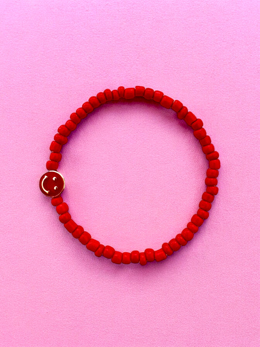 Series Smile Ruby Red Bracelet